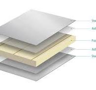 Foam Core Stainless Steel Sandwich Panels