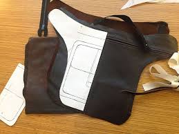 Leather Hip Bag Corset Training Leather Hip Bag Hip Bag Bag Pattern