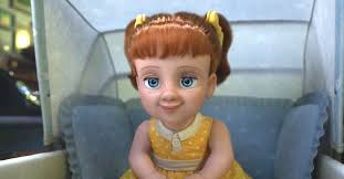 Remark the toy who hesitates toward you in the light of the door which opens on her like a grin you see the border of her coat is torn and stained with sand and you see the corner of her eye twist like a crooked pin. Toy Story 4 S Villain A Creepy Doll Who Controls Ventriloquist Dummies Polygon