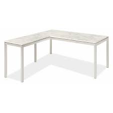 Portica L Shaped Corner Desks Portica L Shaped Desk With Marbled Quartz Top Mod Modern Home Office Furniture Office Furniture Modern L Shaped Corner Desk