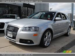 Image result for Light Silver 2007 Audi