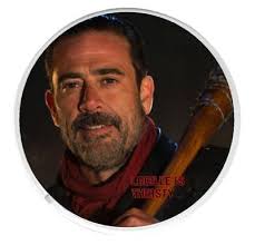 Unique Drinks Coaster Image of Negan in the Walking Dead "Lucille is  Thirsty"