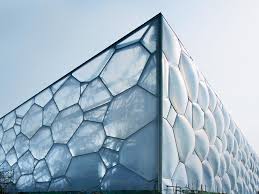 Watercube Nationales Schwimmzentrum In Peking Detail Inspiration Konzept Architektur Leichtbau Abstrakt