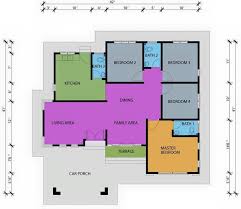 Pelan lantai design rumah b140. 57 Inspirasi Desain Plan Rumah Modern 4 Bilik Paling Banyak Di Cari Deagam Design