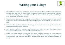 What is more, it guarantees: Example Of An Obituary Writing A Eulogy Eulogy Be Yourself Quotes