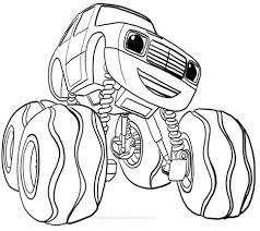 This fun show is mainly for preschoolers, however, they certainly know a lot of stuff about science, technology. Blaze And The Monster Machines Coloring Pages Part 4