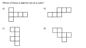 The cube is the only regular hexahedron and is one of the five platonic solids. Which Of These Is Not The Net Of A Cube Brainly Com