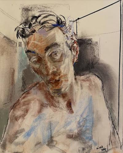 misha bart (2026) . . #keesh__meesh #portrait #art #drawing #contemporaryart
