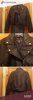 Victoria S Secret Pebbles Moto Jacket Nwot Black Faux Leather Moto Jacket Moto Jacket Jackets