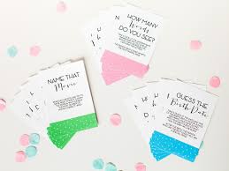 That's right, from the classic variety games, to original and cute ones you've never seen before. Baby Shower Games And Printable Game Cards Diy
