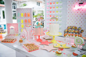 This is an ideal birthday gift for teens who are inspired by fitness. Kara S Party Ideas Pastel Neon Teen Birthday Party Kara S Party Ideas