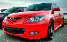 Red Mazda 3 - Go Utes 2006-2011 Mazda Hatchback Mazda Dream Cars