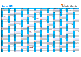 Kostenlos als pdf zum herunterladen und. Kalender 2012 Mit Feiertagen Zum Ausdrucken Und Downloaden