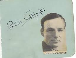 Patrick Waddington actor vintage signed album page Dads Army