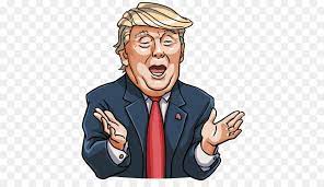 Find illustrations of donald trump. Donald Trump Clipart Sticker Man Cartoon Transparent Clip Art