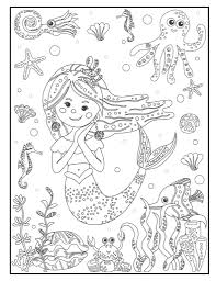 Supercoloring.com is a super fun for all ages: Free Mermaid Coloring Pages For Download Printable Pdf Verbnow