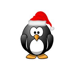 Download Christmas Penguin Clipart Black And White Clipart Library Free 145417 Png Images Pngio
