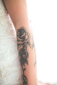 The rose tattoos and leaves are all different shades of black in color. 160 Beautiful Rose Tattoos Meanings Ultimate Guide August 2021