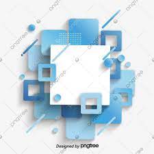 Blue Abstract Business Square Geometric Blue Clipart Abstract Blue Decoration Png And Vector With Transparent Background For Free Download Blue Abstract Geometric Vintage Geometric Background