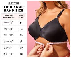 How To Measure Bra Size Bra Sizes Chart