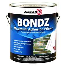 Zinsser Bondz 1 Gal White Interior Exterior Maximum Adhesion Primer 2 Pack 256261 The Home Depot In 2020 Primer Water Based Primer Primer Sealer