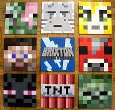 20 Sale Minecraft Boy Room Art Personalized Name By Forjuneusa Boy Room Art Kids Room Art Bedroom Canvas Art