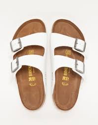 Birkenstock Arizona White Leather Two Strap Sandals Birkenstock Arizona White Birkenstock Arizona White Sock Shoes Me Too Shoes