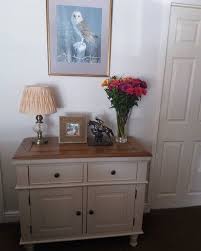 Our Painted Shay Sideboard Has Been Styled Classically With Red Roses A Table Lamp And Personal Photos And Ornaments Oak Furniture Land Furniture Home Decor