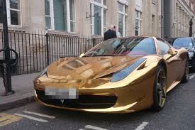 In excess of €300,000 (£265,000), according to our insiders. Pictured See The 200 000 Gold Plated Ferrari Turning Heads In London Mirror Online