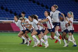Women's soccer team kneeled in support of black lives matter before their game opener at the tokyo olympics wednesday morning, the ladies were crushed by sweden in a 3. 1mmeacdngld2um