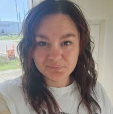 What I normally look like vs after letting go of V and 10 min later my hair  was still like this.