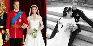 The bridesmaids and page boys were: Meghan Markle And Prince Harry S First Portrait Compared To Kate Middleton And Prince William S