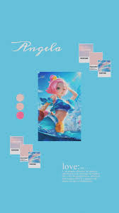 Find minimalist aesthetic wallpapers hd for desktop computer. Wallpaper Angela Mlbb Desain Karakter Game Pasangan Animasi Animasi