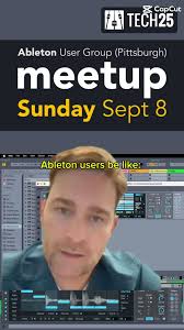 We’re not stopping anytime soon… sign up now for this Sunday with the link  in our bio! #tech25 #musictech #ableton