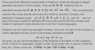 Rationalized roman for kashmiri orthography for writing kashmiri in english alphabet author : Kashmiri Language Its Origin Development M K Raina