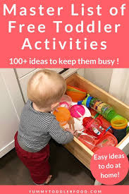 Master List Of Free Activities For Kids 100 Easy Ideas Free Activities For Kids Business For Kids Toddler Activities