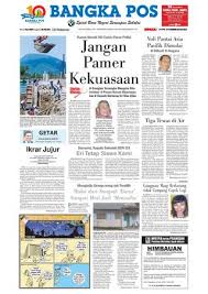 Mencari rezeki di laut terserempak dengan tumatik sumandak kampung. Harian Pagi Bangka Pos Edisi 19 April 2009 By Bangka Pos Issuu