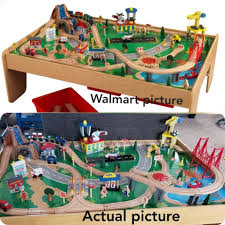 A crane lifts and lowers cargo onto the train and a helicopter soars over the town with blades spinning. Kidkraft Waterfall Mountain Train Set And Table Online Discount Shop For Electronics Apparel Toys Books Games Computers Shoes Jewelry Watches Baby Products Sports Outdoors Office Products Bed Bath Furniture