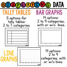 Displaying Data Graph Table And Chart Templates Pdf Png
