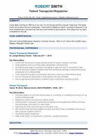 Check spelling or type a new query. Patient Transporter Resume Samples Qwikresume