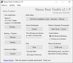 Remove screen lock with android debug bridge; Nexus Root Toolkit V2 1 6 Wugfresh