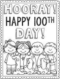 Find songs, rhymes, literacy ideas, math activities, movement activities, recipes, and literature focusing on the number one hundred. 100th Day Coloring Page 100 Day Of School Project 100th Day Of School Crafts 100 Days Of School