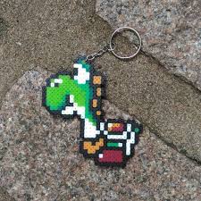 Yoshi Supermario Mario Yoshi Mariobros Dino Supermariobros Supermarioworld Nintendo Perler Perlerbeads Artkal Perler Beads Yoshi Super Mario World