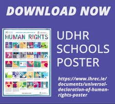 From the very beginning, human rights has been a major concern of the united nations. Universal Declaration Of Human Rights Poster Ihrec Irish Human Rights And Equality Commission