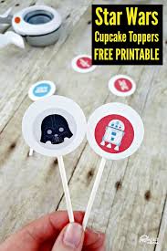 Star Wars Cupcake Toppers Free Printable Star Wars Valentines Star Wars Cupcake Toppers Star Wars Cupcakes