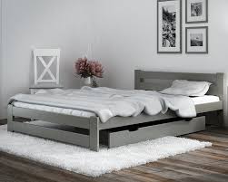 Our small double bed frames, mattresses and linen are carefully selected to provide you with plenty of choice from the best styles and designs on the market. Ap03 Small Double Wooden Bed Frame 120x190 4ft Grey Aprogroup