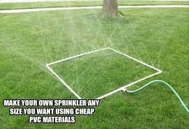 20 Do It Yourself Spring Time Ideas Homemade Sprinkler Kids Backyard Fun