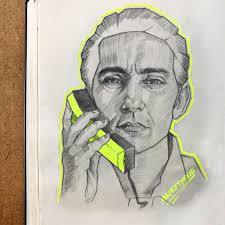 Drawing of @pedroalonsoochoro BERLIN of Money Heist 💶 another fav  character * * #pencil #pencilart #pencildrawing #sketchbook #art #artist  #artwork #artoftheday #arte #artph #instaart #artistsoninstagram #sketch  #traditionalart #artlife #illustration ...