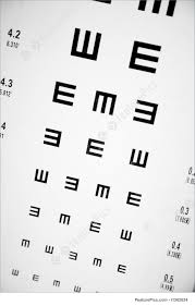 eye exam chart stock image i1562624 at featurepics