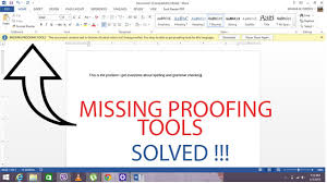 Missing Proofing Tools Ms Word Solved Cara Mengatasi Error Miising Proofing Tools Pada Ms Word Youtube